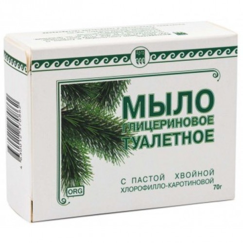 Купить Мыло туалетное глицериновое Фитолон с пастой хвойной хлорофилло-каротиновой  г. Магнитогорск  